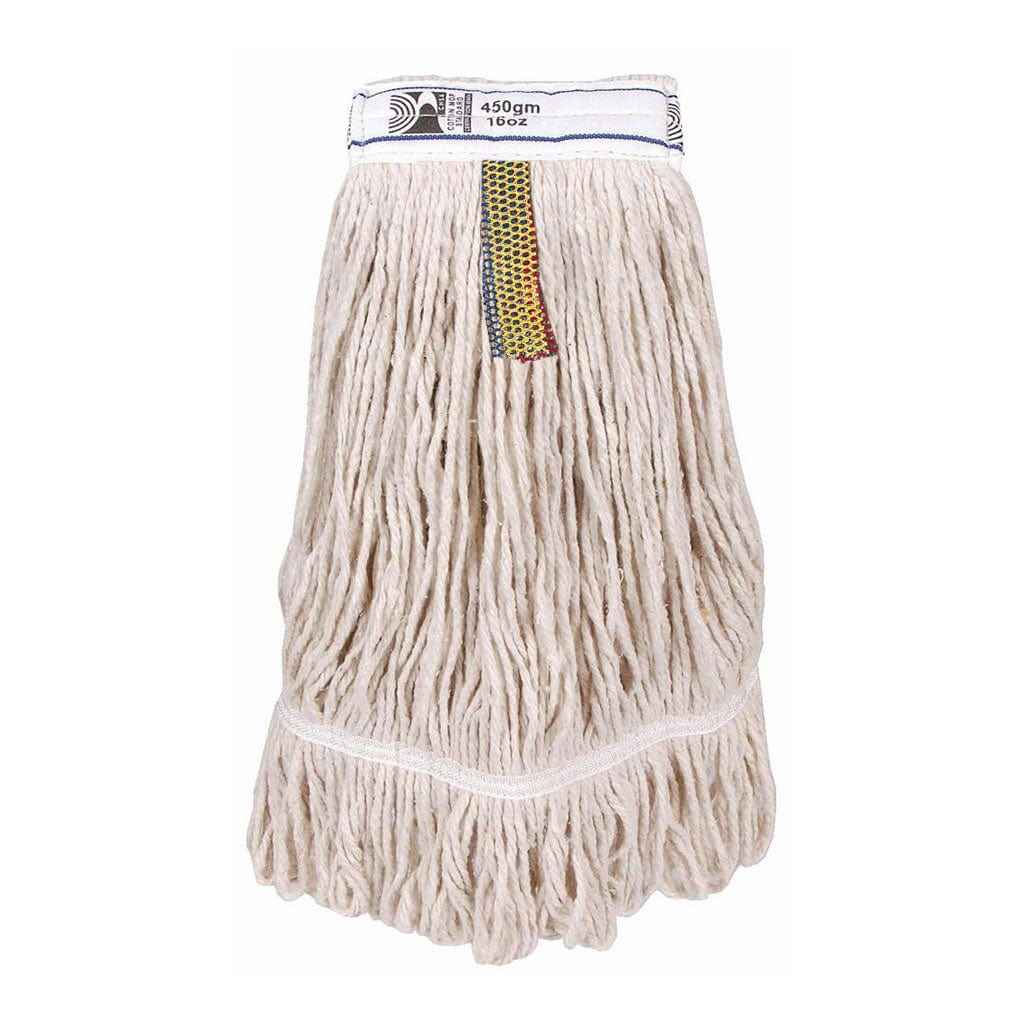 Py Natural Flag Stayflat Kentucky Mop - Box of 40 - Commercial Cleaning Machines Ltd