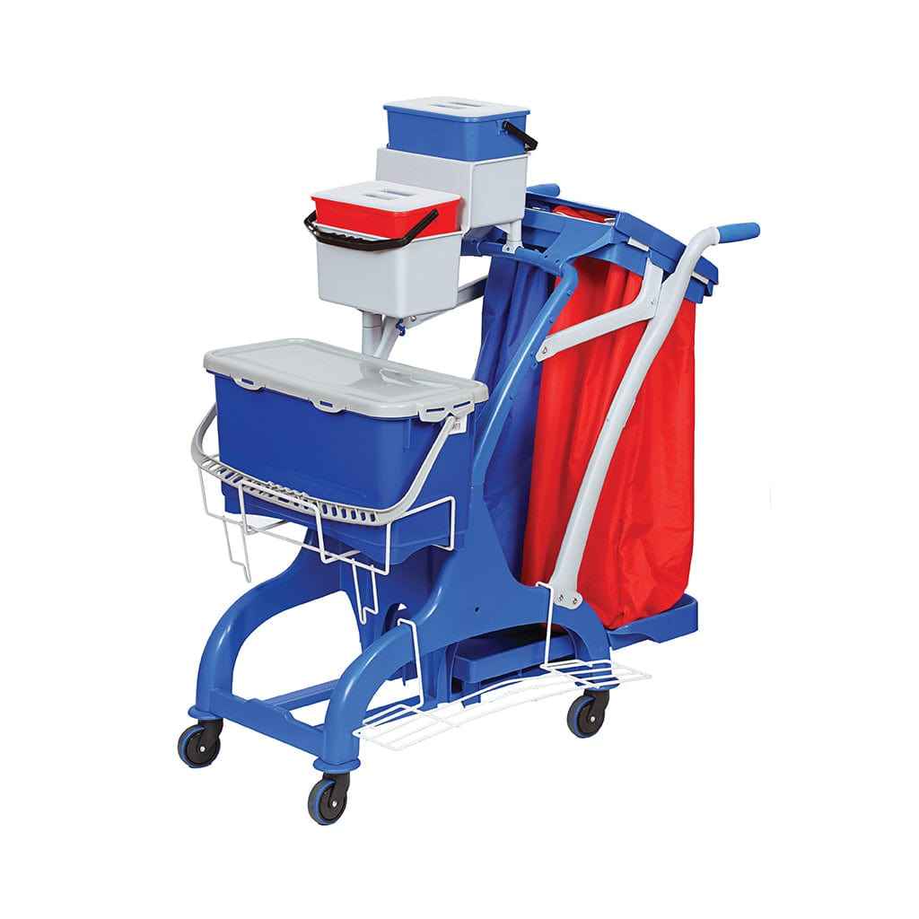 Rokleen Midi Pre-soaked Mopping Trolley - Commercial Cleaning Machines Ltd