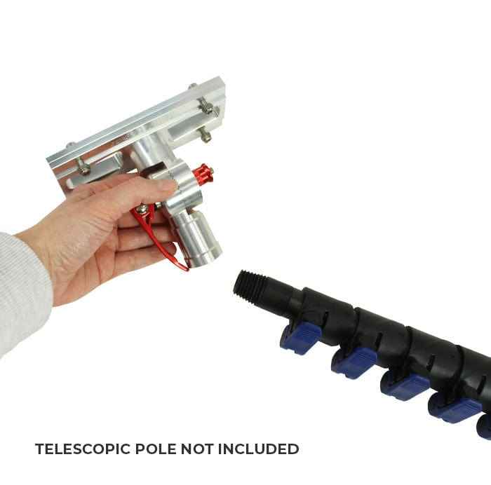 Skyscraper - Double Head - Twin Holder Roof Scraper Head - Commercial Cleaning Machines Ltd