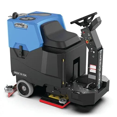 Timberline Rider S Industrial Micro Floor Scrubber - Orbital Deck 24’’ - 28’’ - 24 Inch Orbital Deck - Scrubber Dryer