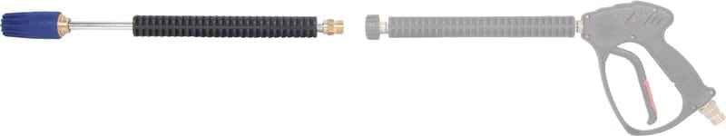 Turbo Nozzle Lance Extension - 040 Rotating Jet - M22 Male Inlet - Commercial Cleaning Machines Ltd