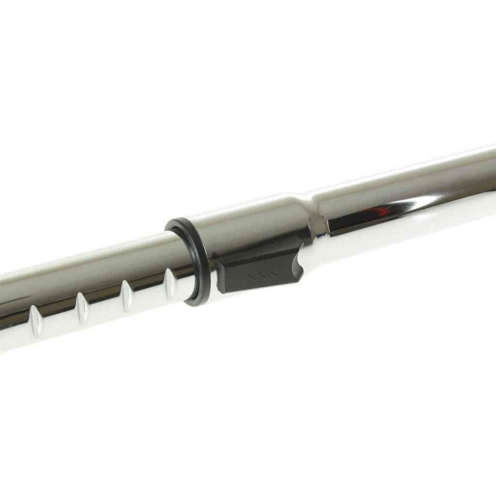 Universal 32mm Chrome Stainless Steel Telescopic Extension Rod - 60cm - 100cm - Commercial Cleaning Machines Ltd