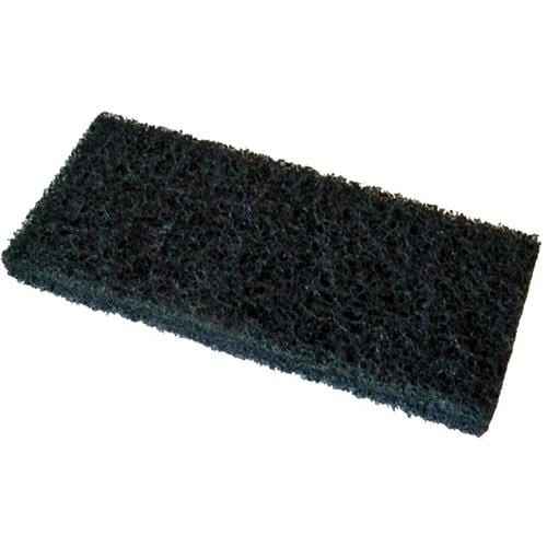 Vileda Edging Pads - Box of 25 - Black Stripping Pads - 255 x 115mm - Commercial Cleaning Machines Ltd