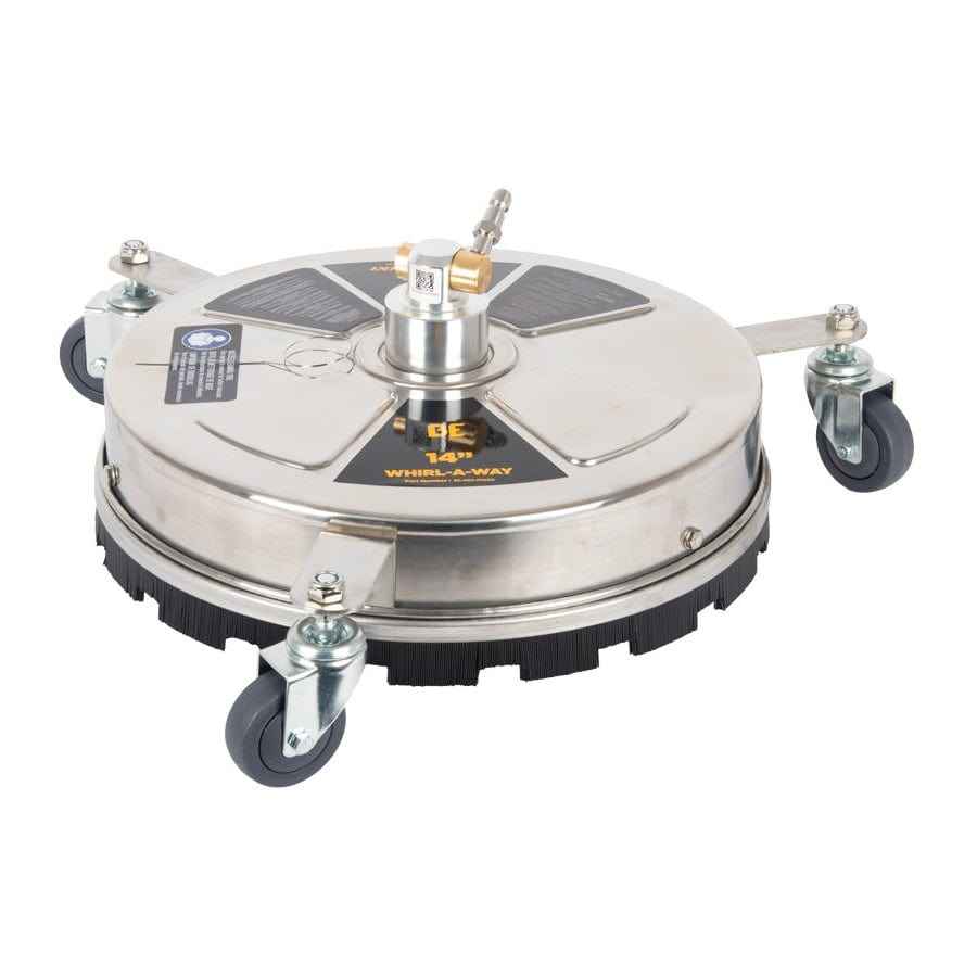 Whirlaway 14" Surface Cleaner Stainless Steel - Professional Surface Cleaner - Commercial Cleaning Machines Ltd