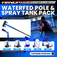 Aquaspray Venom 70/30 Hybrid Water-Fed Pole & Spray Tank Pack