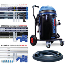 Kiam Products Kiam CYCLONE® All Terrain Gutter Vacuum System 3600W 76L Polypropylene (Black)