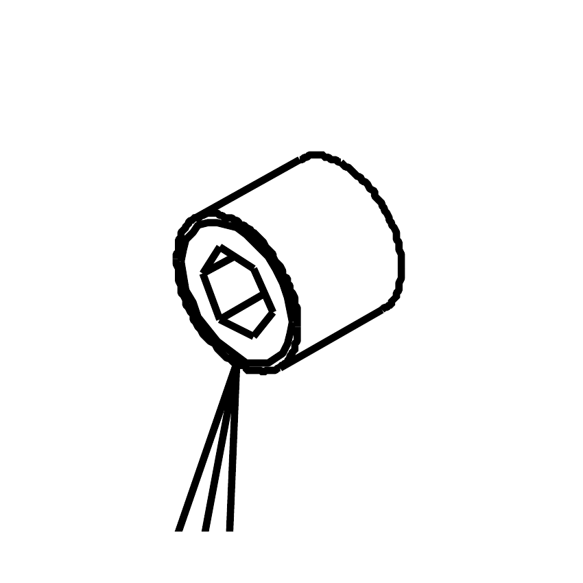 Truvox 00-0606-0171 M6 x 6 socket grub screw - parts diagram