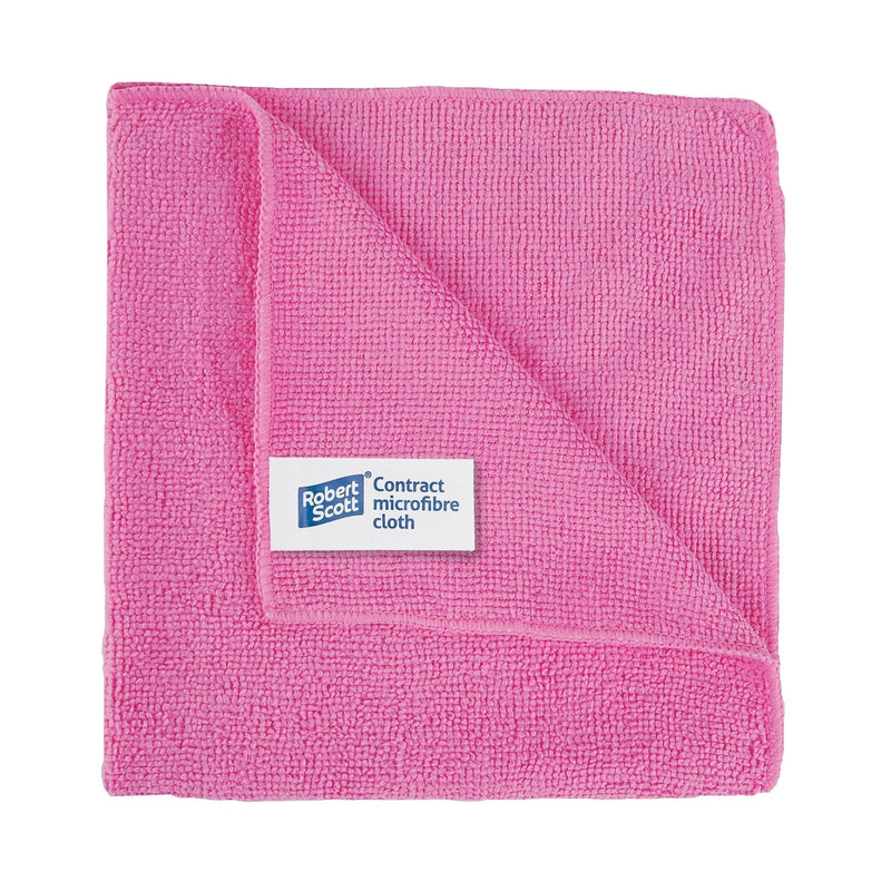 Microfibre Cloth Contract 40x40cm - Pink