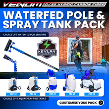 Aquaspray Venom 70/30 Hybrid KEVLAR INSULATED Water-Fed Pole & Spray Tank Pack
