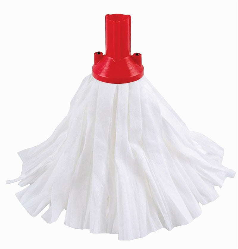 Robert Scott Mop Big White Exel® Socket Mop - 100 Mop Heads - Buy Direct from Spare and Square