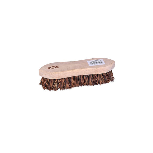 Wooden Scrubbing Brush Stiff Bristles 9"