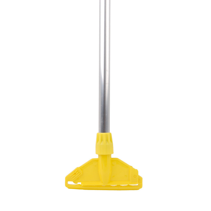 Hygiene Handle 137cm & Plastic Kentucky Fitting - Yellow 