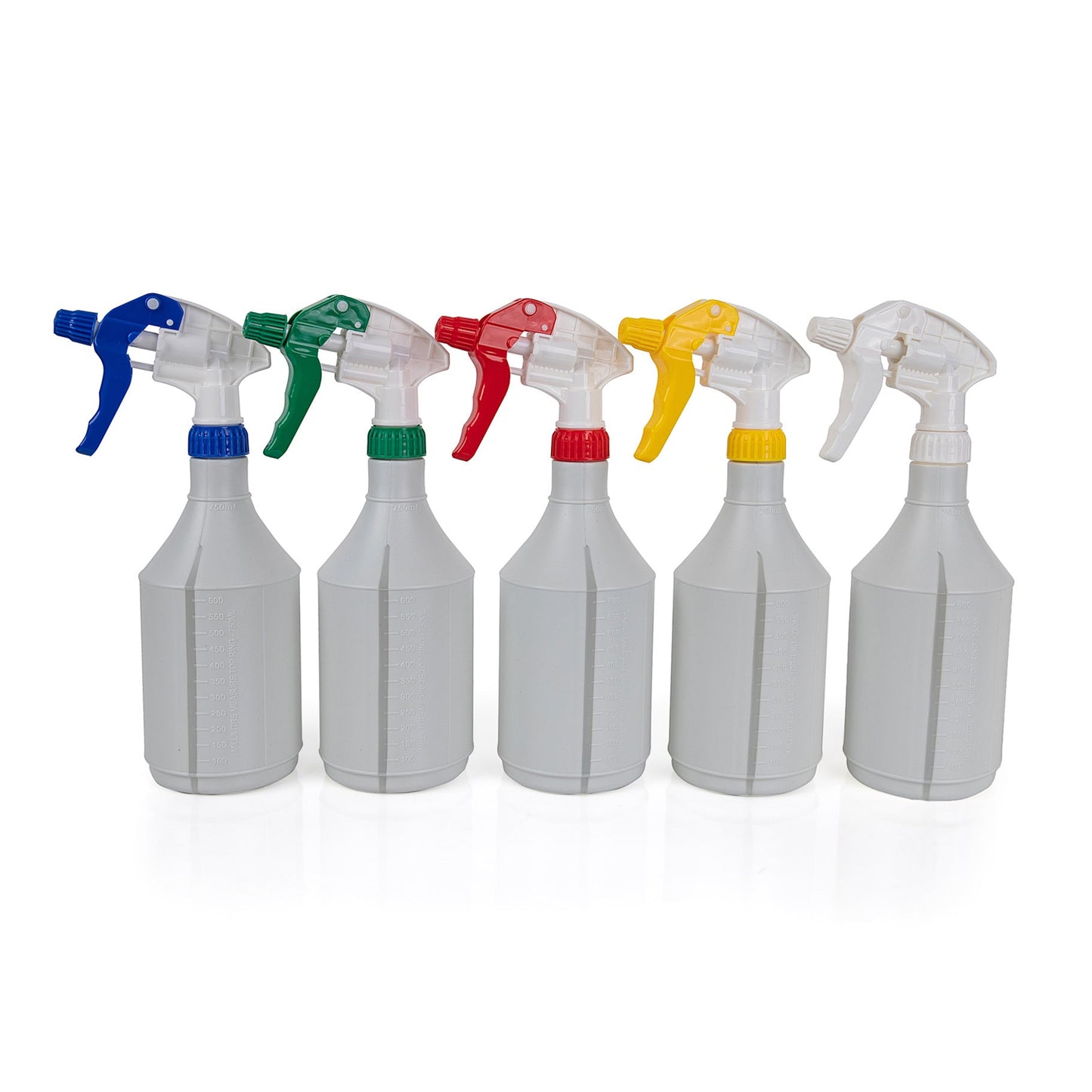 Recycled Eco Spray Bottle and Trigger Head - Box of 80 - Colour Coded