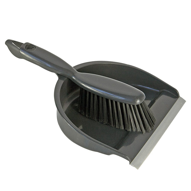 Dustpan & Brush Recycled Stiff