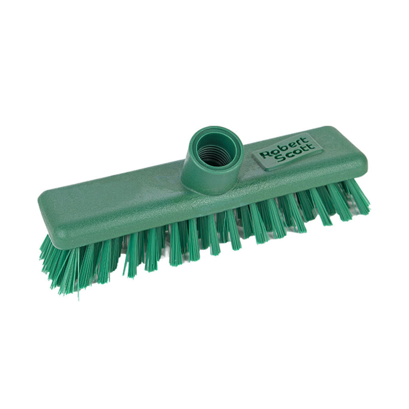 Washable Deck Scrub Coloured Stock 23cm - Green