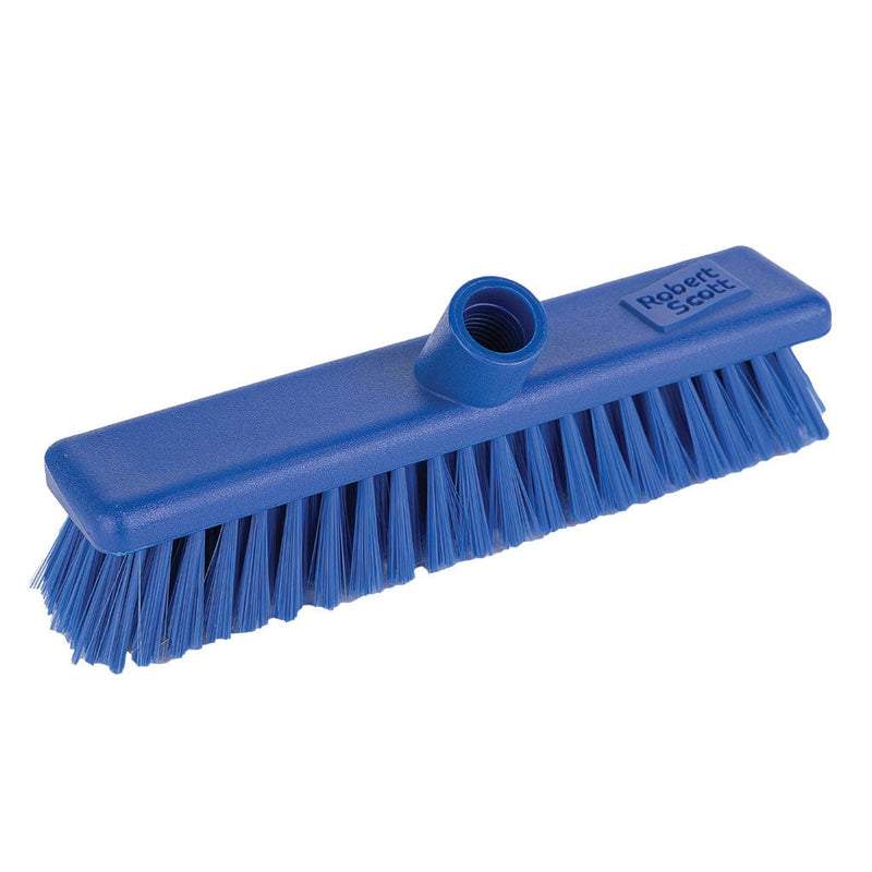 Washable Broom Head Coloured Stock 30cm Soft - Blue