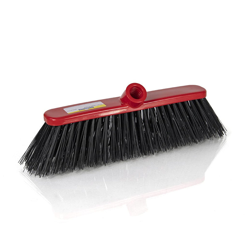 Homeware Stiff Broom Head - Red