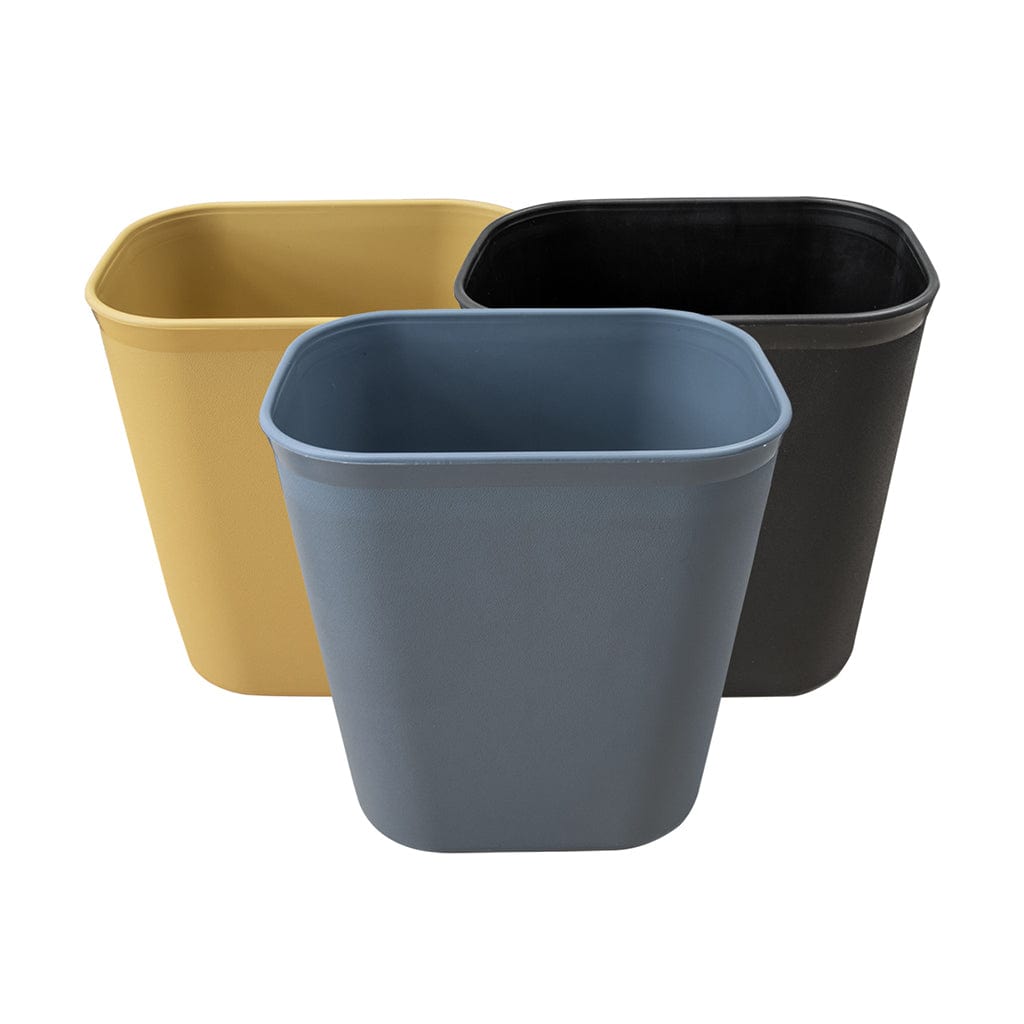 Rectangular Waste Basket 12 Litre - Black