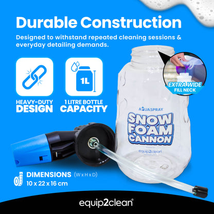 Equip2clean Aquaspray® Snow Foam Cannon