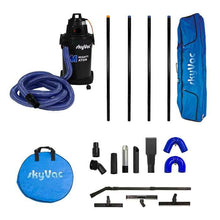 skyVac Mighty Atom With High Reach Pole Set - Compact, Light, Powerful 240v - Commercial Cleaning Machines Ltd