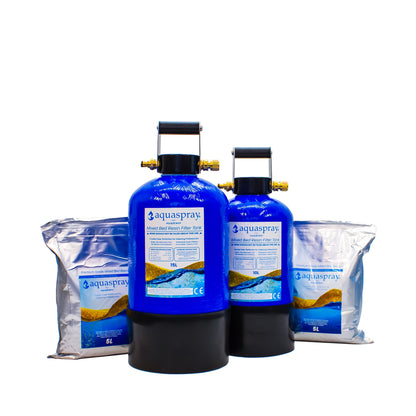 Equip2clean Aquaspray® De-Ionising Water Filter Carry Tank 10, 15 or 25 Litre (Inc. Resin)