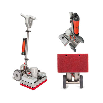Excentr 40-25B - Stainless Steel 43cm Battery Powered Hard Floor Cleaning Machine - Commercial Cleaning Machines Ltd