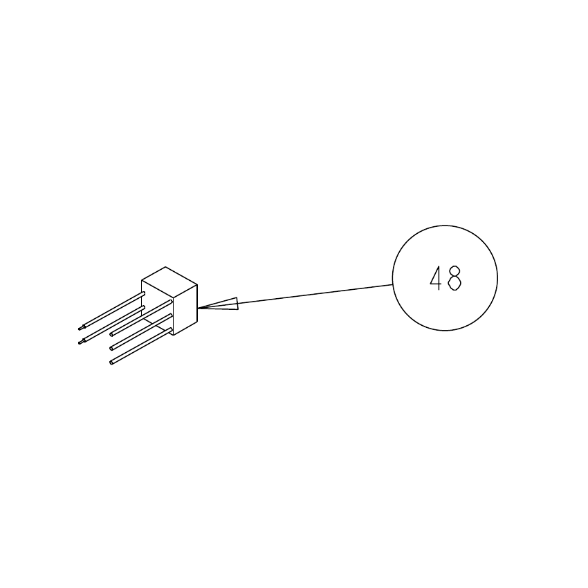 Truvox 04-3221-0000 suppressor - parts diagram