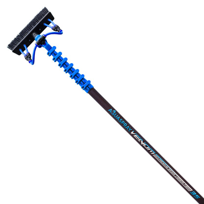 Aquaspray Venom Aquaspray® Venom 35ft 100% Carbon Kevlar Insulated Waterfed Window Cleaning Pole 7-Section