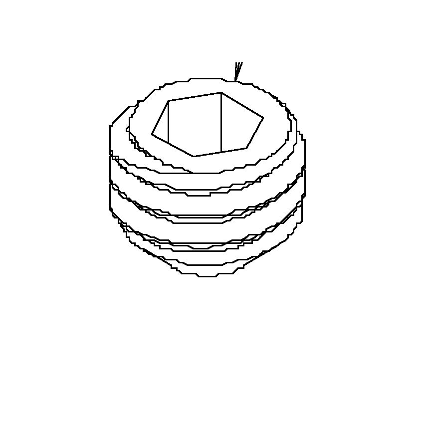 Truvox 00-0403-0091 M4 x 3 stainless grub screw - parts diagram