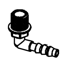 Truvox 03-8323-0000 metal elbow - parts diagram