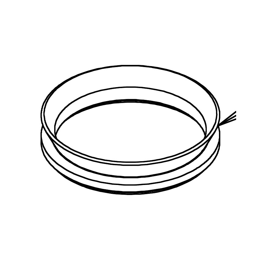 Truvox 03-6053-0000 vacuum lip seal - parts diagram