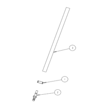 Truvox 05-3427-0000 drain hose assembly - exploded parts diagram