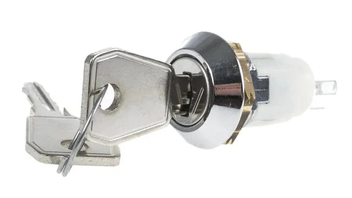 Universal 3-Way Ignition Switch and Key Set 24v