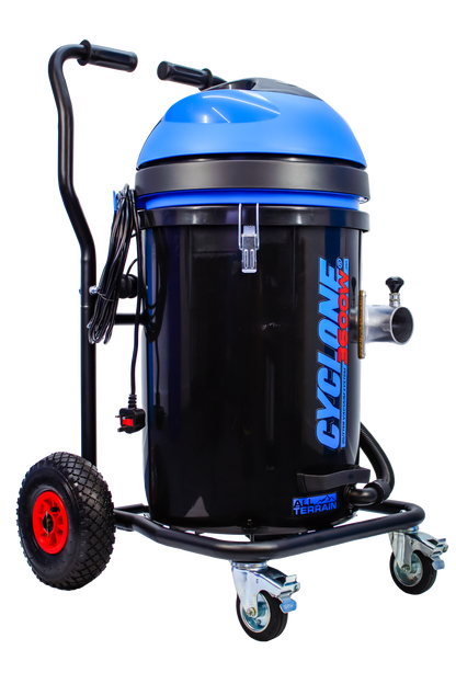 Kiam Products Kiam CYCLONE® All Terrain Gutter Vacuum System 3600W 76L Polypropylene (Black)