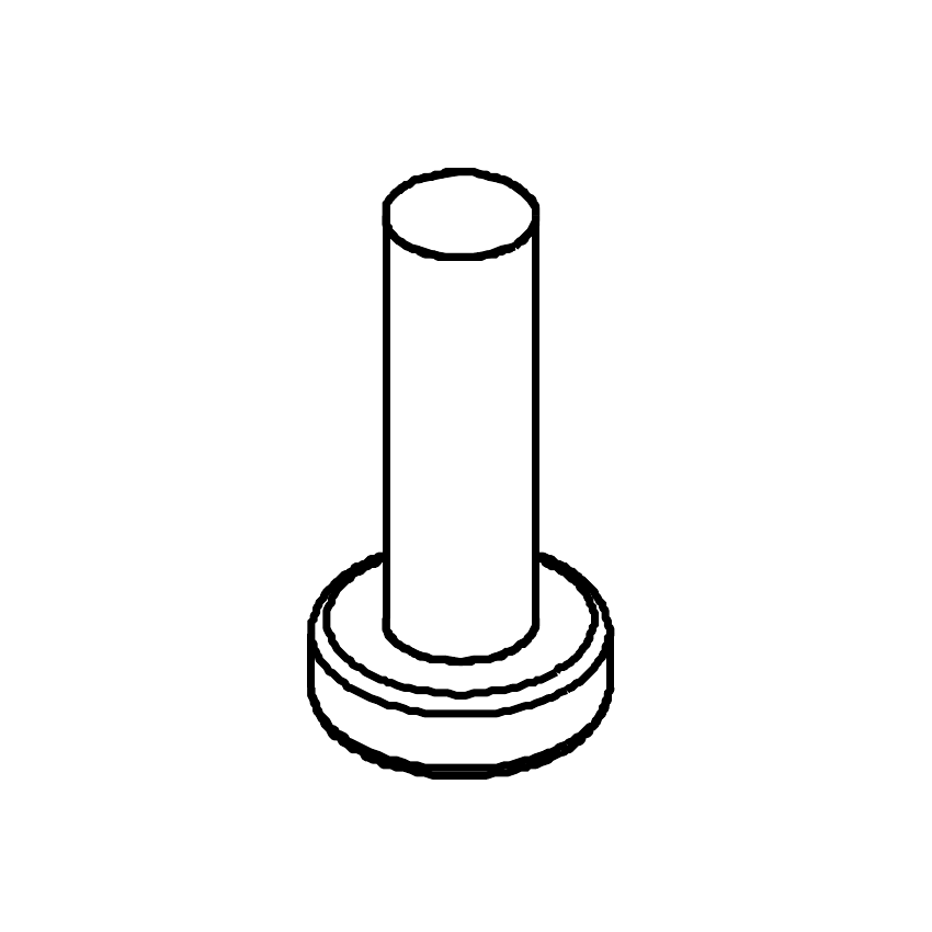 Truvox 00-0516-0013 M5 x 16 pozi pan head screw stainless steel - parts diagram