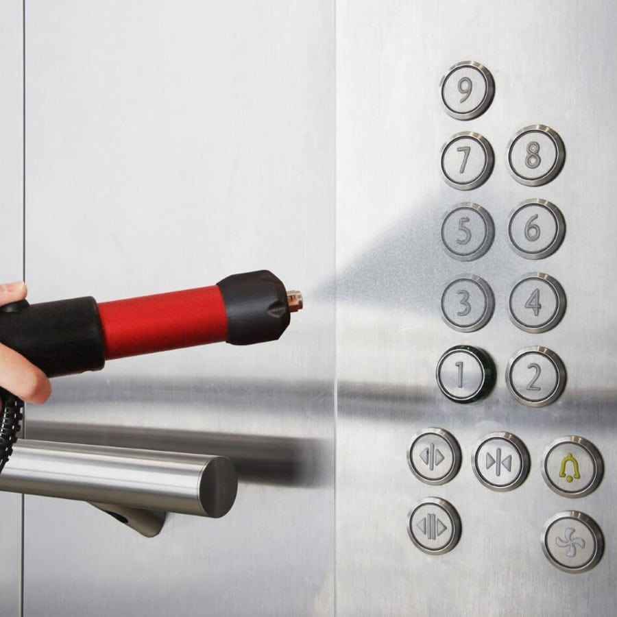 MotorScrubber STORM - Touch Point Disinfection - Clean and Disinfect On The Go - Commercial Cleaning Machines Ltd