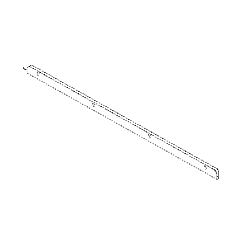 Truvox 03-5998-0000 pickup strip - parts diagram
