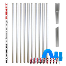 Kiam Gutter Vacuum Pole Kits Lightweight Aerospace Aluminium (51mm Diameter) 20-40ft