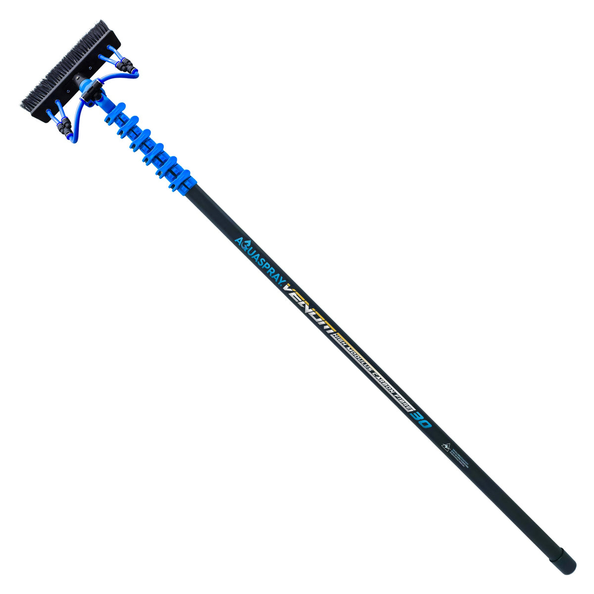 Aquaspray Venom Aquaspray® Venom 30ft 30T High-Mod Waterfed Window Cleaning Pole – 6-Section