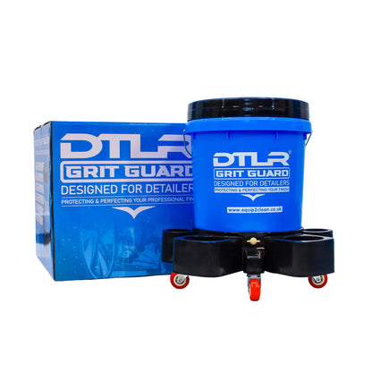 Equip2clean DTLR® Grit Guard Wash bucket with Trolley