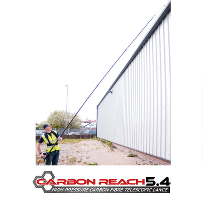 Kiam Products Carbon Reach 5.4 Metre Telescopic Carbon Fibre Lance