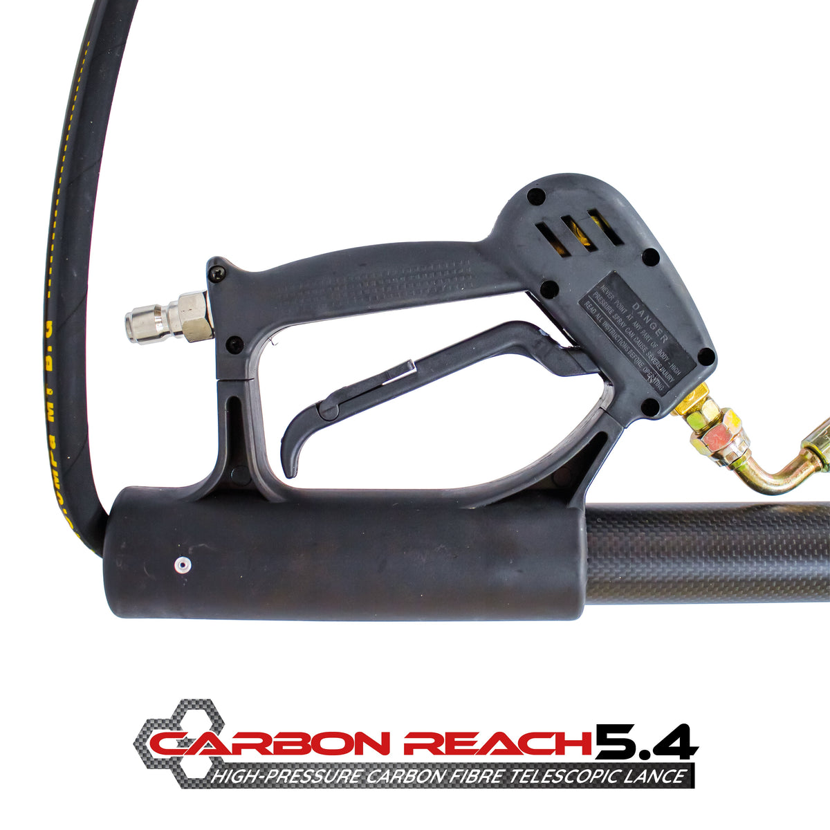 Kiam Products Carbon Reach 5.4 Metre Telescopic Carbon Fibre Lance