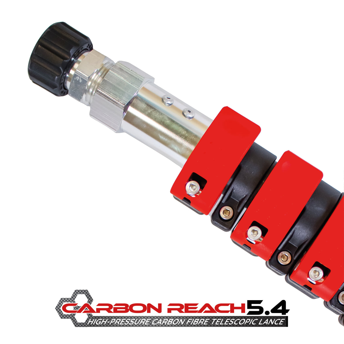 Kiam Products Carbon Reach 5.4 Metre Telescopic Carbon Fibre Lance
