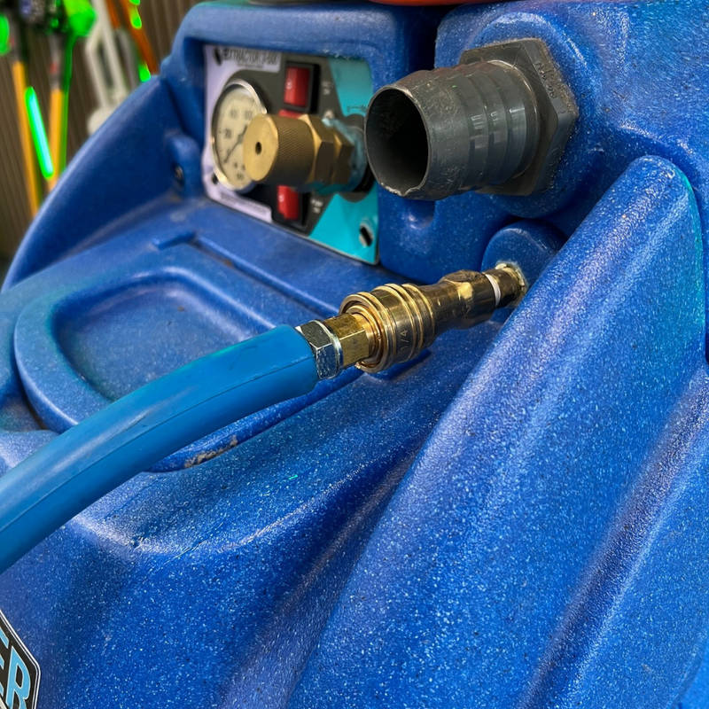 Astrox 50ft Carpet Cleaner Solution Hose With QR Fittings