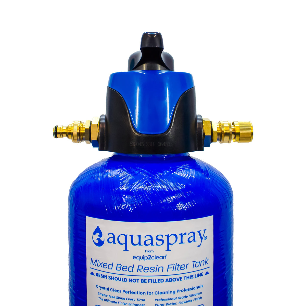 Equip2clean Aquaspray® De-Ionising Water Filter Carry Tank 10, 15 or 25 Litre (Inc. Resin)