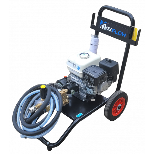 Maxflow Semi-Industrial Pressure Washer - Honda GX200 14 LPM Upright Frame