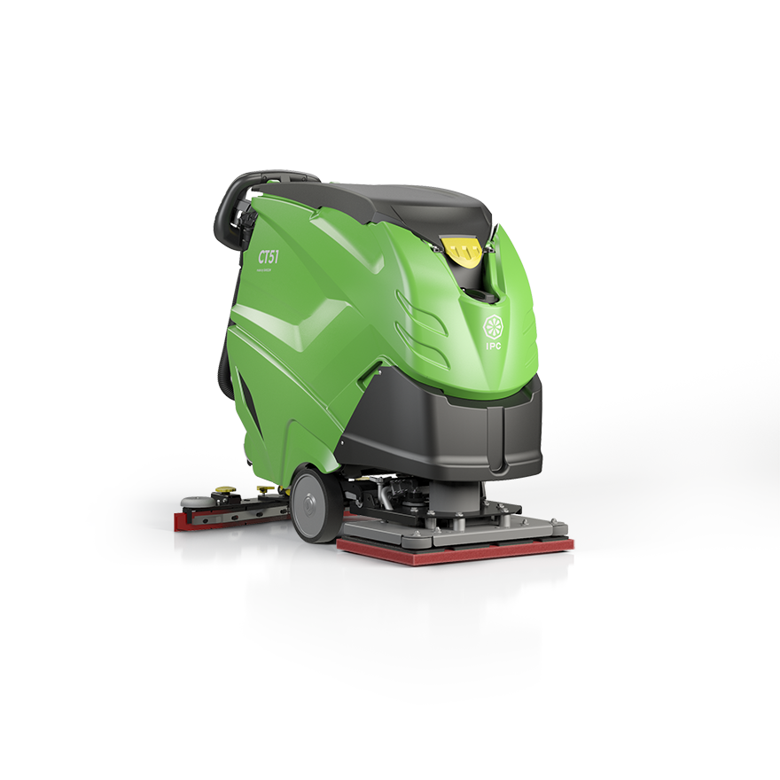 IPC CT51 XP20 Large 50l Orbital Battery Floor Scrubber Dryer - 20 inch