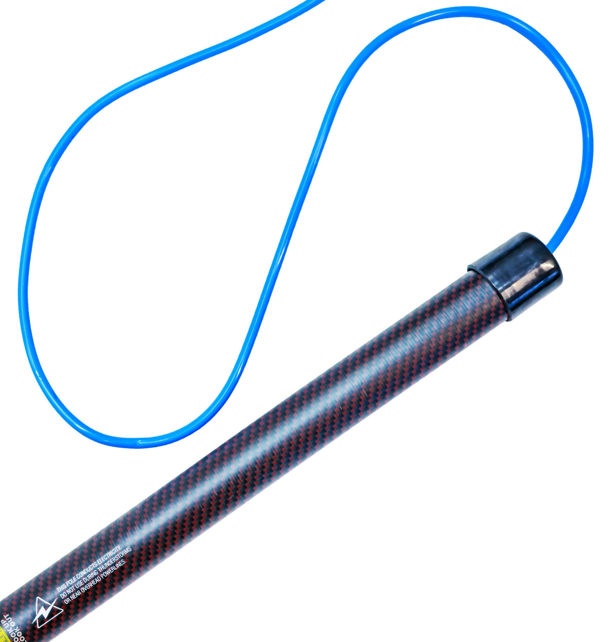 Aquaspray Venom Aquaspray® Venom 22ft Kevlar Insulated 100% Carbon Fibre Waterfed Window Cleaning Pole 5-Section