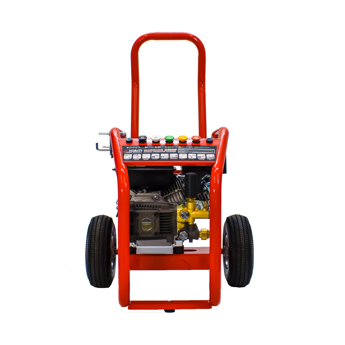 Kiam Products Kiam Warrior 3400P Petrol High Pressure Washer Jet Cleaner (9HP)