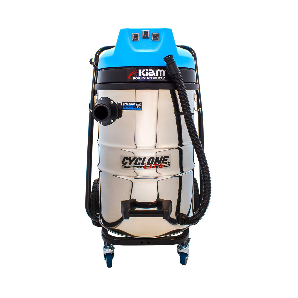 Kiam Products Cyclone Lite® KV80 Gutter Vacuum 3600W - Side Entry